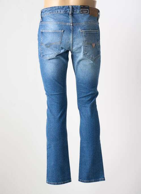 Jeans coupe slim bleu GUESS pour homme