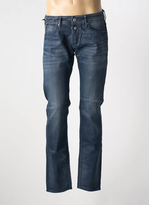 Jeans coupe slim bleu LE TEMPS DES CERISES pour homme