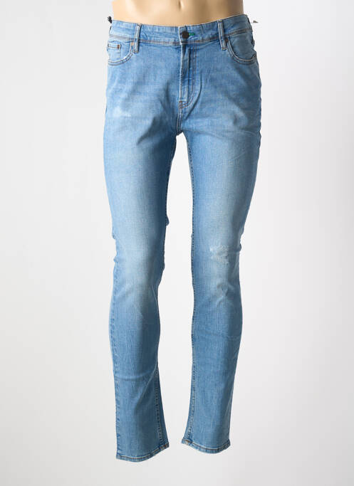 Jeans coupe slim bleu TEDDY SMITH pour homme