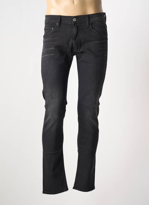 Jeans coupe slim noir REPLAY pour homme