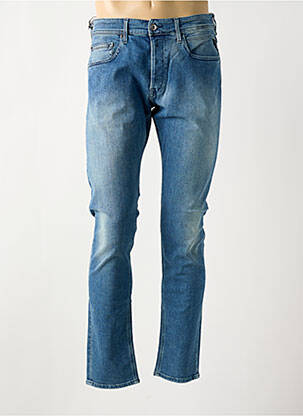 Jeans coupe slim fermeture boutonnée sur le devant taille normale bleu REPLAY homme