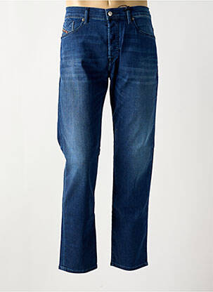 Jeans coupe droite fermeture boutonnée sur le devant taille normale bleu DIESEL homme
