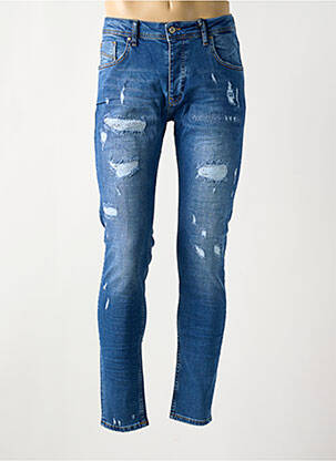 Jeans skinny stretch taille normale bleu PROJECT X PARIS homme