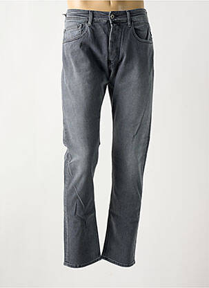 Jeans coupe droite fermeture boutonnée sur le devant taille normale gris REPLAY homme