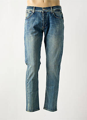 Jeans coupe slim fermeture boutonnée sur le devant taille normale bleu LTB homme
