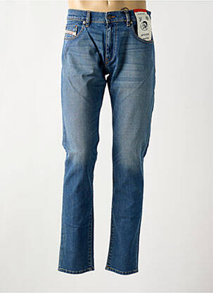 Jeans coupe slim stretch taille normale bleu DIESEL homme