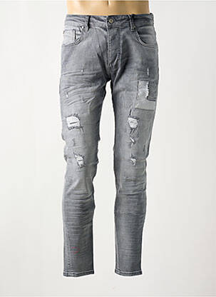 Jeans skinny stretch taille normale gris PROJECT X PARIS homme