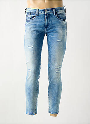 Jeans skinny stretch taille normale bleu LE TEMPS DES CERISES homme