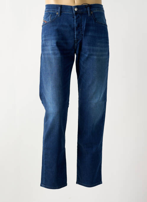 Jeans coupe droite bleu DIESEL pour homme