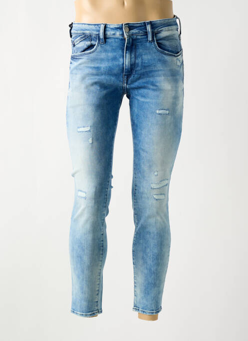 Jeans skinny bleu LE TEMPS DES CERISES pour homme