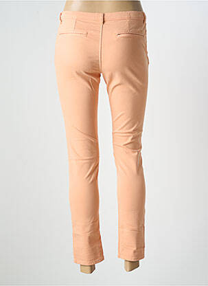 Pantalon droit stretch taille normale rose SCHOOL RAG femme
