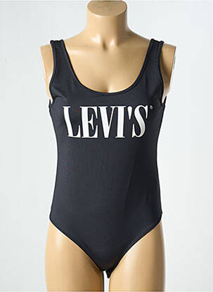 Body col rond sans manche noir LEVI'S femme