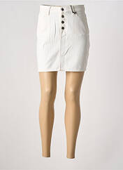 Jupe courte beige PEOPLE TREE pour femme seconde vue