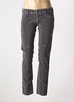 Pantalon slim stretch taille normale gris FREESOUL femme