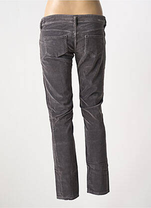 Pantalon slim stretch taille normale gris FREESOUL femme