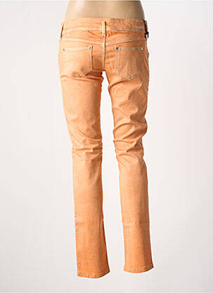 Pantalon slim stretch taille normale orange FREESOUL femme