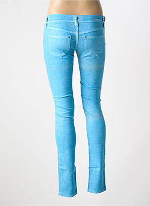 Pantalon slim stretch taille normale bleu FREESOUL femme