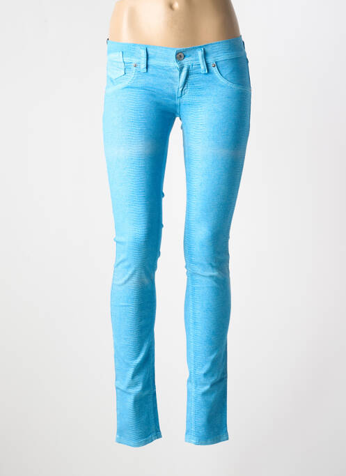 Pantalon slim bleu FREESOUL femme