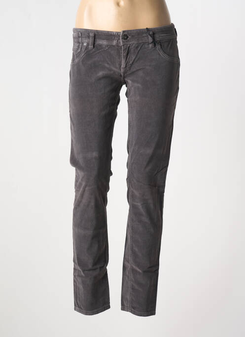 Pantalon slim gris FREESOUL femme