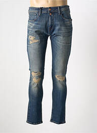 Jeans coupe slim poches bleu TEDDY SMITH homme