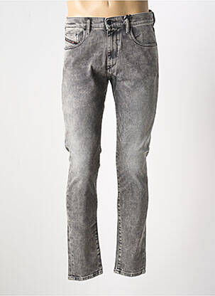 Jeans coupe slim poches gris DIESEL homme