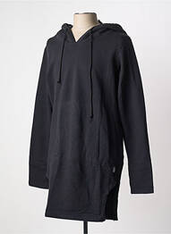 Pull tunique stretch manches longues noir OCTOBRE NOIR femme