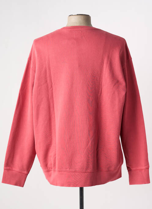 Sweat-shirt manches longues manches longues rouge LEVIS homme