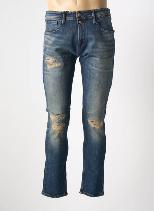 Jeans coupe slim bleu TEDDY SMITH pour homme