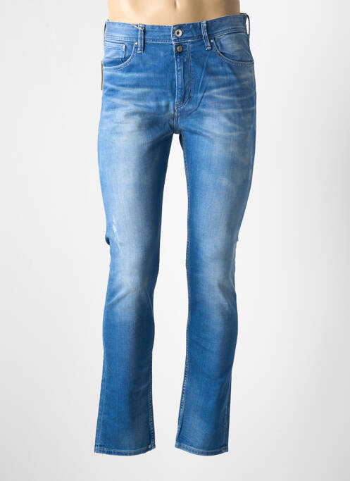 Jeans skinny bleu TEDDY SMITH pour homme