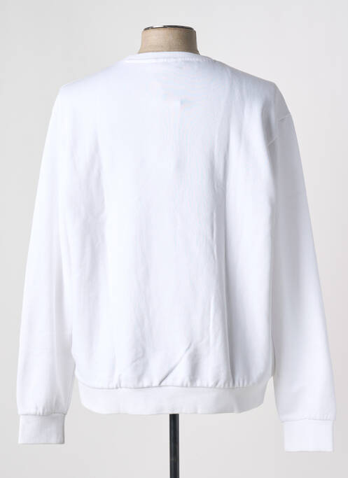 Sweat-shirt blanc FILA pour homme