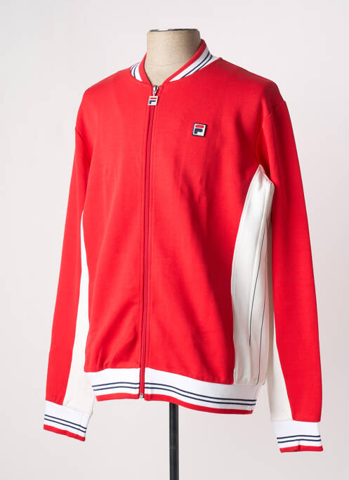 Veste casual rouge FILA homme