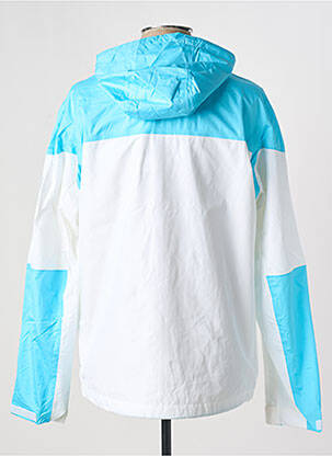 Coupe-vent manches longues a capuche bleu FILA homme
