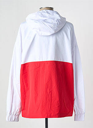 Coupe-vent manches longues a capuche blanc HUMMEL homme