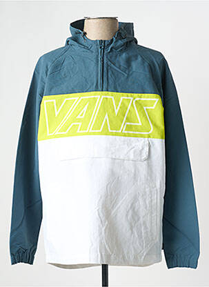 Coupe-vent poches a capuche bleu VANS homme