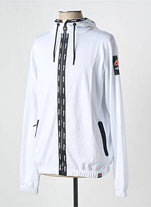 Veste casual coupe droite blanc ELLESSE homme