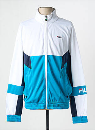 Veste casual resserrée sur le bas bleu FILA homme