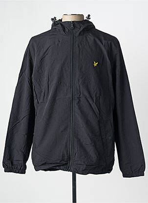 Coupe-vent poches a capuche noir LYLE & SCOTT homme