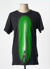 T-shirt noir ELEVEN PARIS pour homme seconde vue