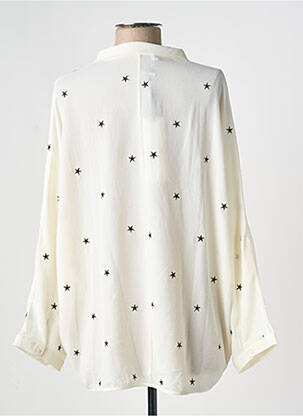 Blouse manches longues manches longues blanc LE TEMPS DES CERISES femme