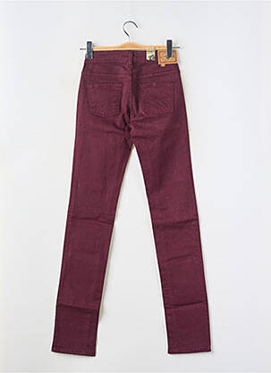 Pantalon slim poches violet CIMARRON femme