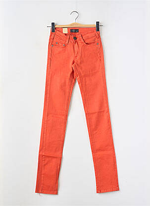 Pantalon slim poches orange CIMARRON femme