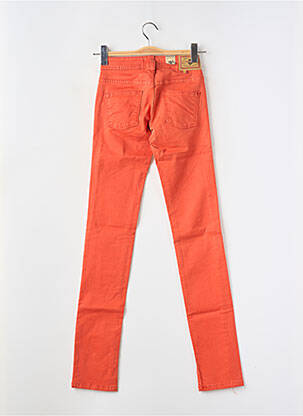 Pantalon slim poches orange CIMARRON femme