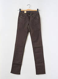 Pantalon slim poches marron CIMARRON femme