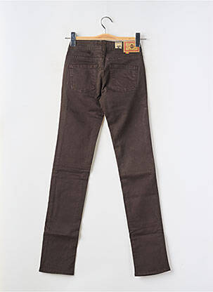 Pantalon slim poches marron CIMARRON femme
