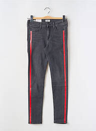 Jeans skinny poches gris PEPE JEANS fille