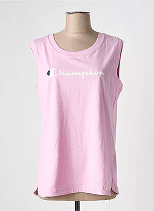 Débardeur rose CHAMPION pour femme