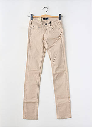 Pantalon slim beige CIMARRON pour femme