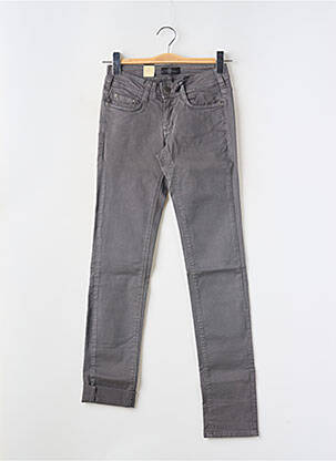 Pantalon slim gris CIMARRON pour femme