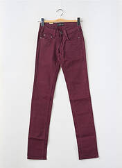 Pantalon slim violet CIMARRON pour femme seconde vue