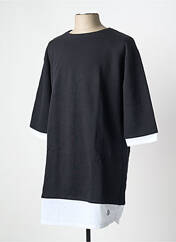 Sweat-shirt noir OCTOBRE NOIR pour femme seconde vue